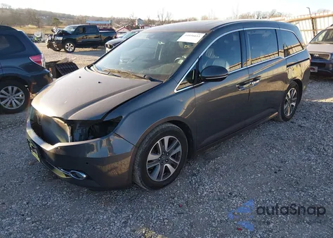 2016 Honda Odyssey Touring/Touring Elite z USA, uszkodzony, nr VIN 5FNRL5H97GB020286